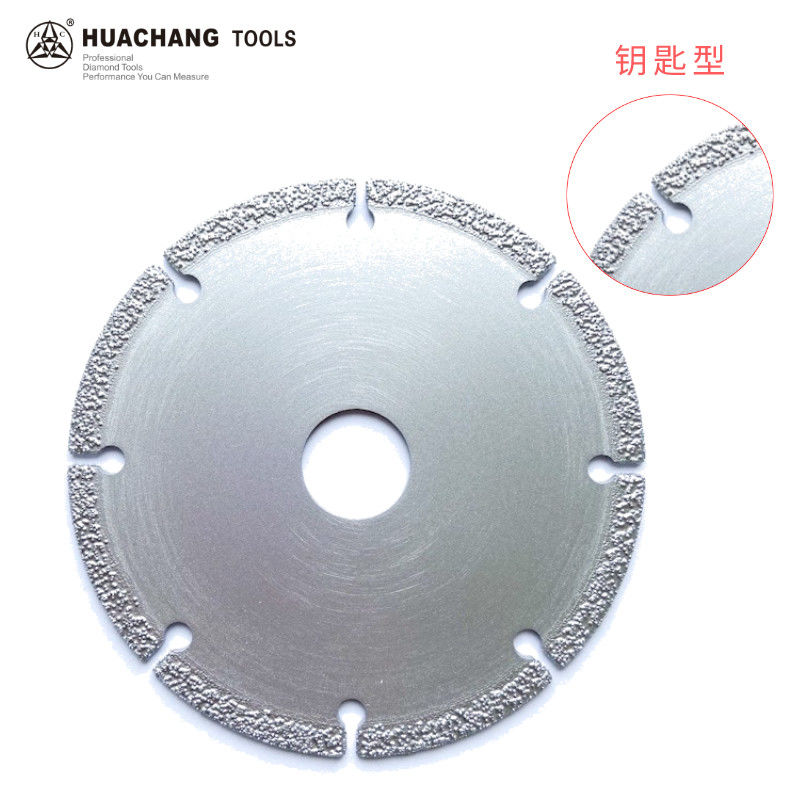 Mármore plástico cerâmico soldado da pedra de 4 105×1.0/1.5×5×20×8T vácuo de alta qualidade Diamond Grinding Cutting Disc For da polegada ‘