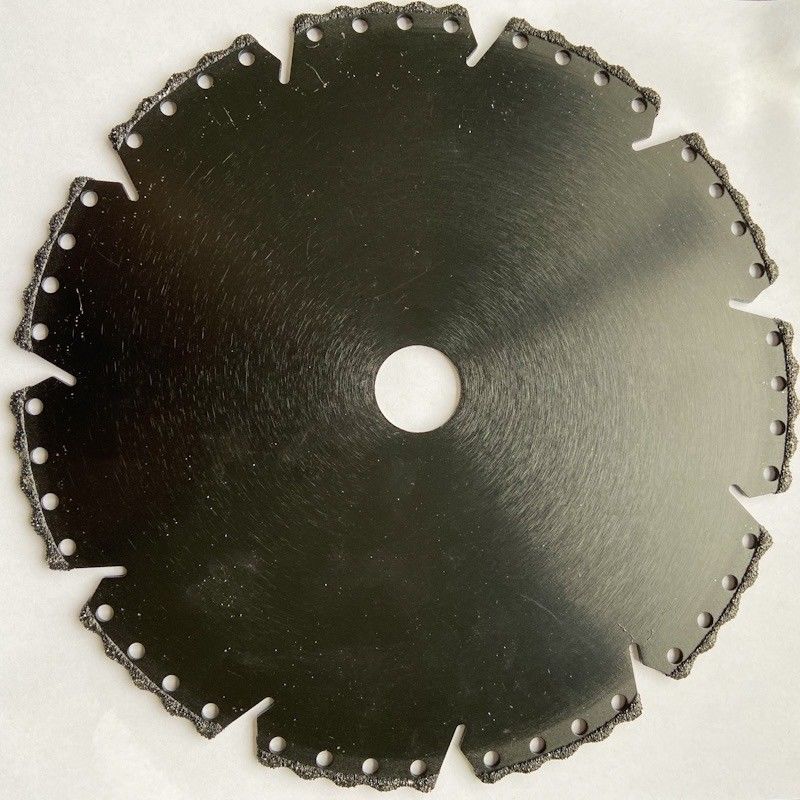 O bom vácuo do olhar 5inch 125×1.4/2.4×6×9T×22.23 soldou Diamond Grinding Cutting Disc para o mármore plástico cerâmico da pedra