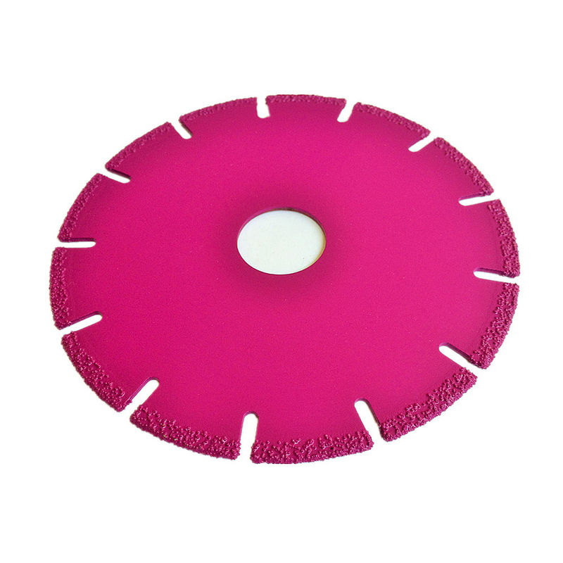 O bom vácuo do olhar 5inch 125×1.4/2.2×5×22.23×15T soldou o mármore plástico cerâmico da pedra de Diamond Grinding Cutting Disc For