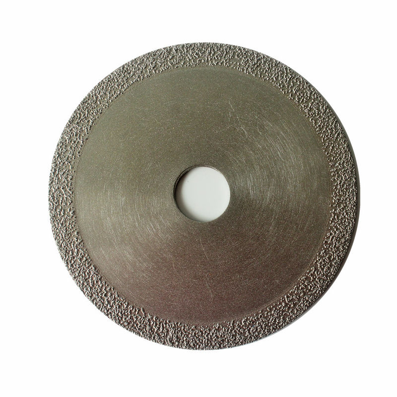 o vácuo de 4inch 100×1.0×5×16mm soldou a emergência de aço inoxidável do fogo do metal do mármore do ferro fundido de Diamond Saw Blade For Cutting
