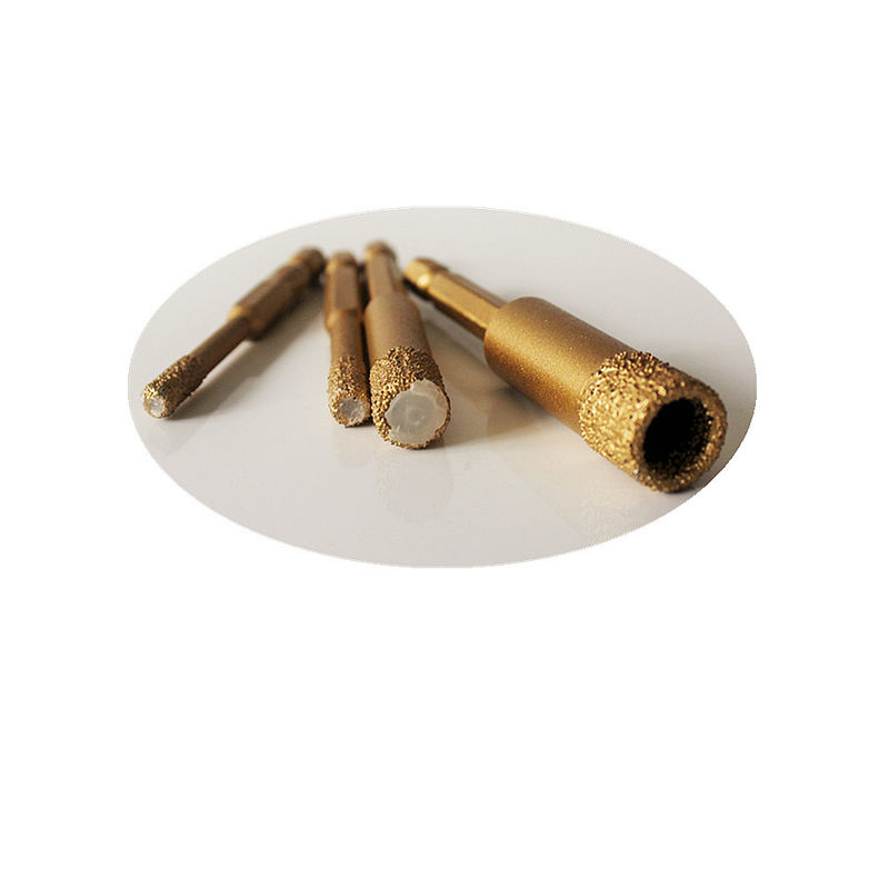 bocados de broca secos do mármore da porcelana da telha de 8*65*10mm Diamond Core Drill Bits For Ganite com longa vida de alta qualidade