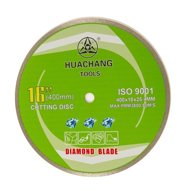Finalidade contínua fria da imprensa 16inch ‘400×2.6/3.4×10×25.4mm Rim Diamond Blade For For General, cerâmica