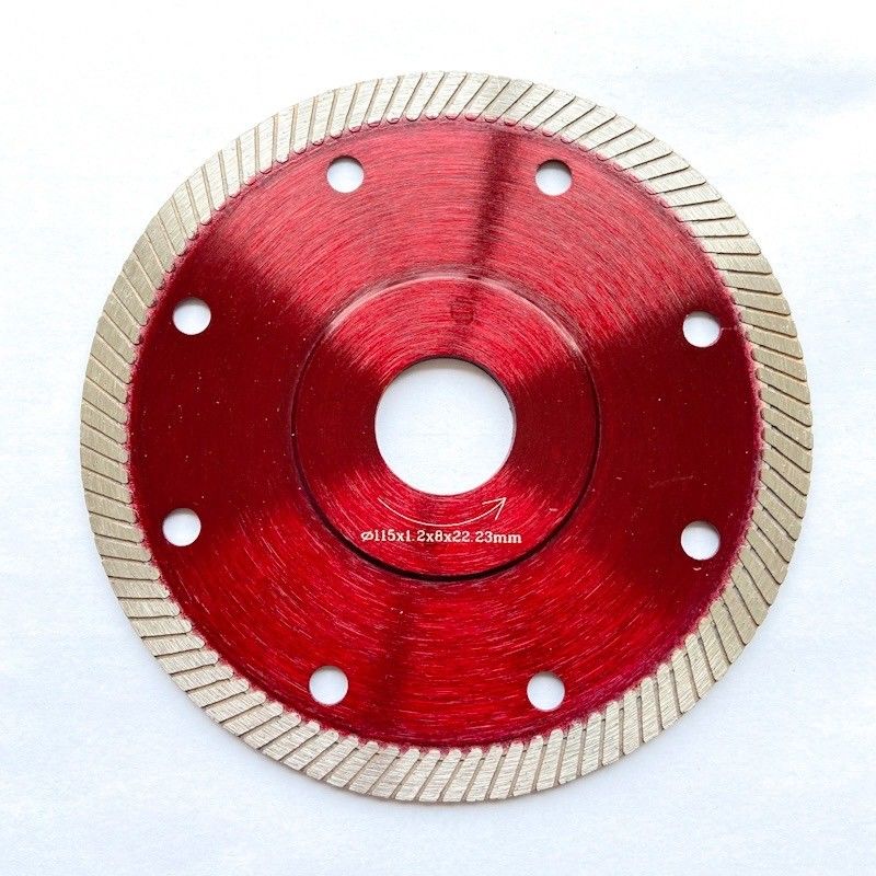 5inch 125x0.8/1.2x8x22.23mm Diamond Blade For General Purpose cerâmico, cerâmico, tijolo