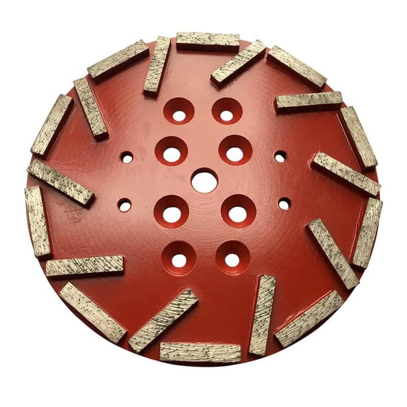 a polegada 22.2mm de 125mm Diamond Cup Wheel For Porcelain 5 segmentou o laser soldado