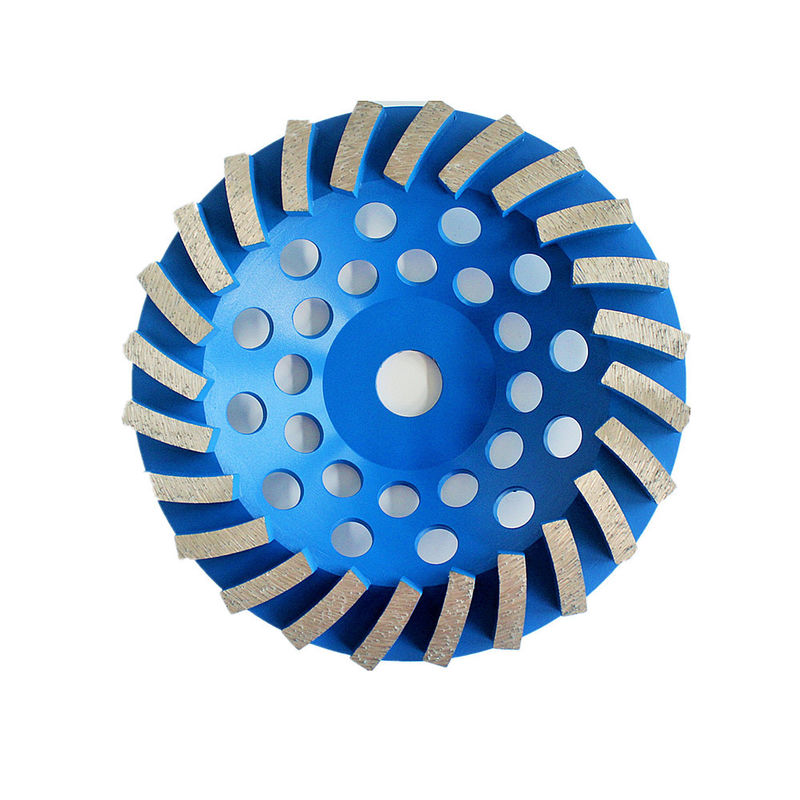 o laser de 150mm soldou o concreto segmentado de Diamond Grinding Cup Wheel For, pedra, material de construção
