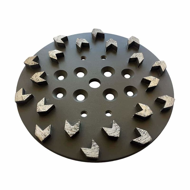 o laser de 230mm soldou o concreto segmentado de Diamond Grinding Cup Wheel For, pedra, material de construção