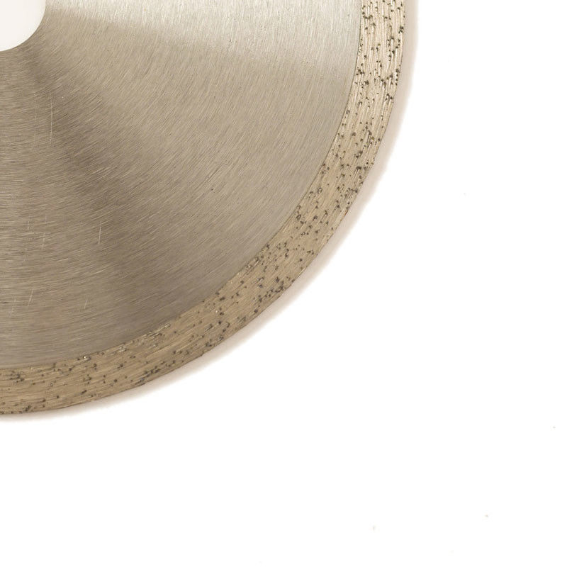 Detalhes rápidos frios da imprensa 180×1.6/2.2×10×22.23mm de Continus Rim Diamond Saw Blade para cerâmico, telha, granito, mármore